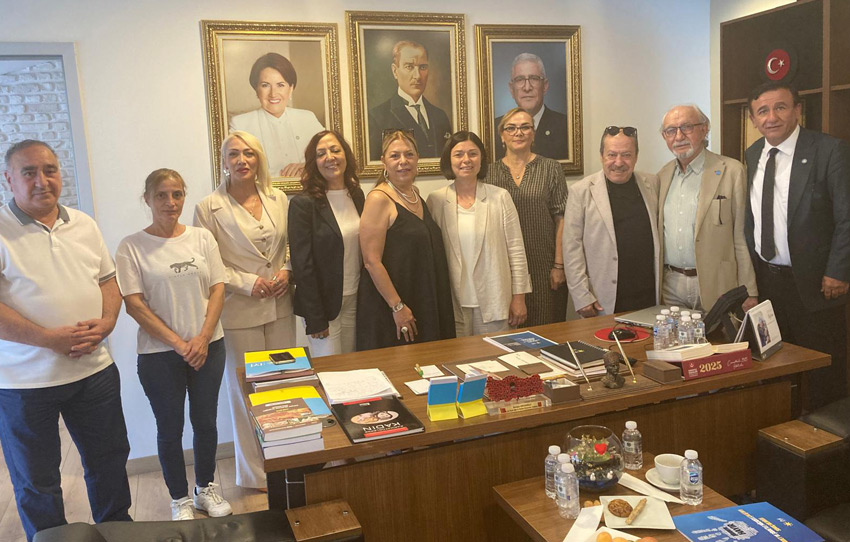 Support for Women's Football at the İYİ Party Headquarters