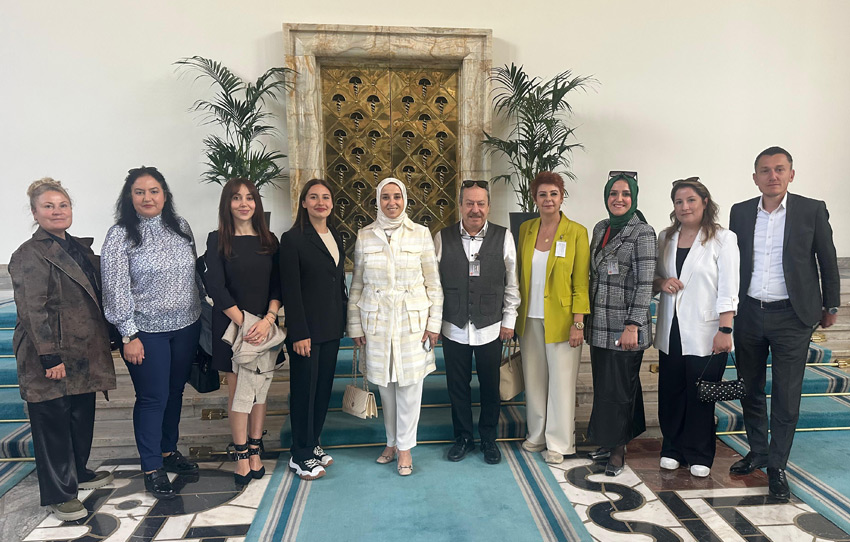 We Were Hosted at the Turkish Grand National Assembly as the Women Soccer Player Association